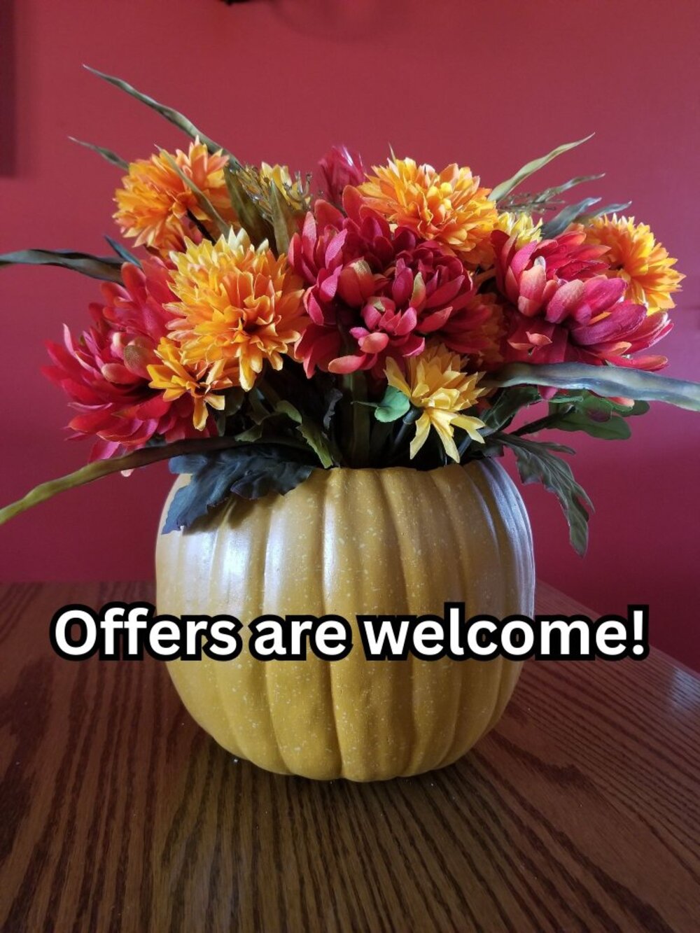 OFFERS ARE WELCOME -- Offers are welcome